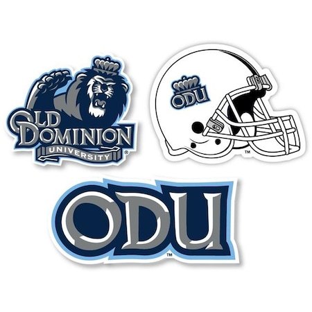 R & R Imports R & R Imports STC3P-C-ODU20 Old Dominion Monarchs Vinyl Decal Sticker; 4 in. - Pack of 3 STC3P-C-ODU20